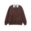 Retro Lapel Sweatshirt